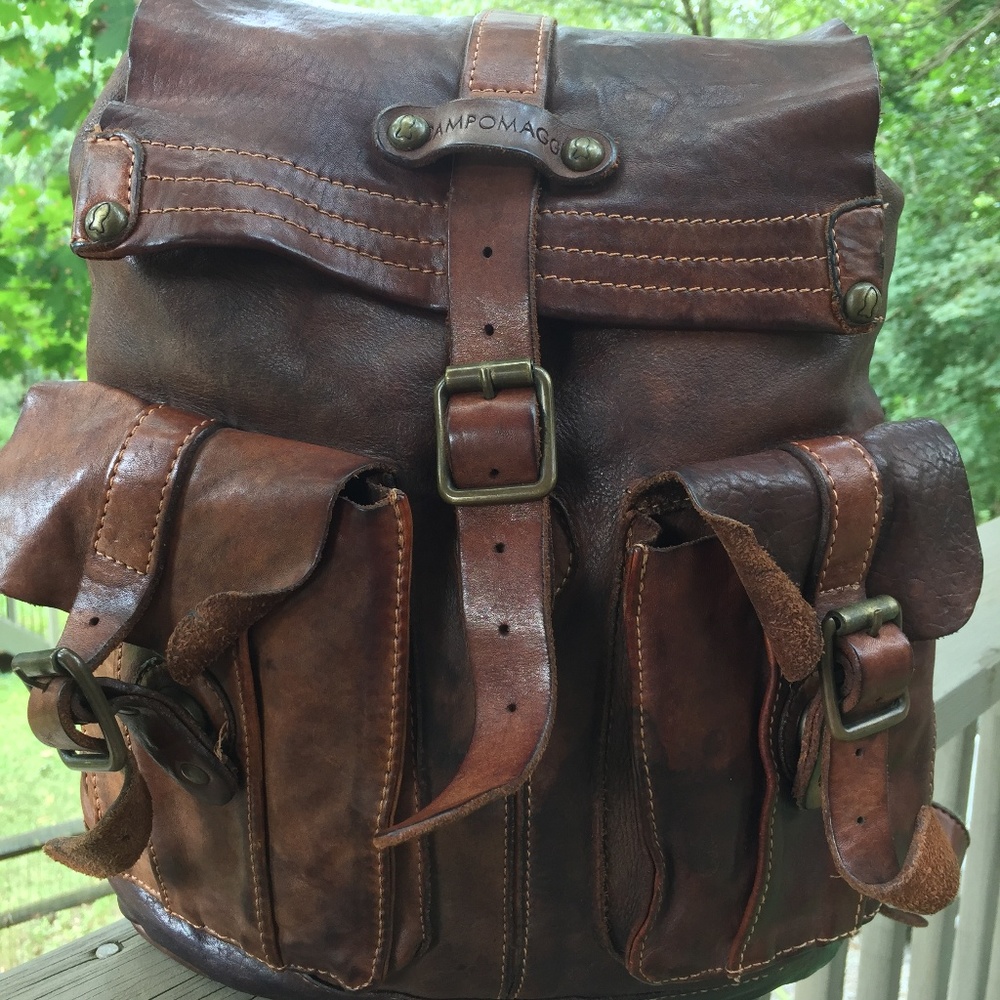 Campomaggi Zavatti Italian Leather Travel Backpack